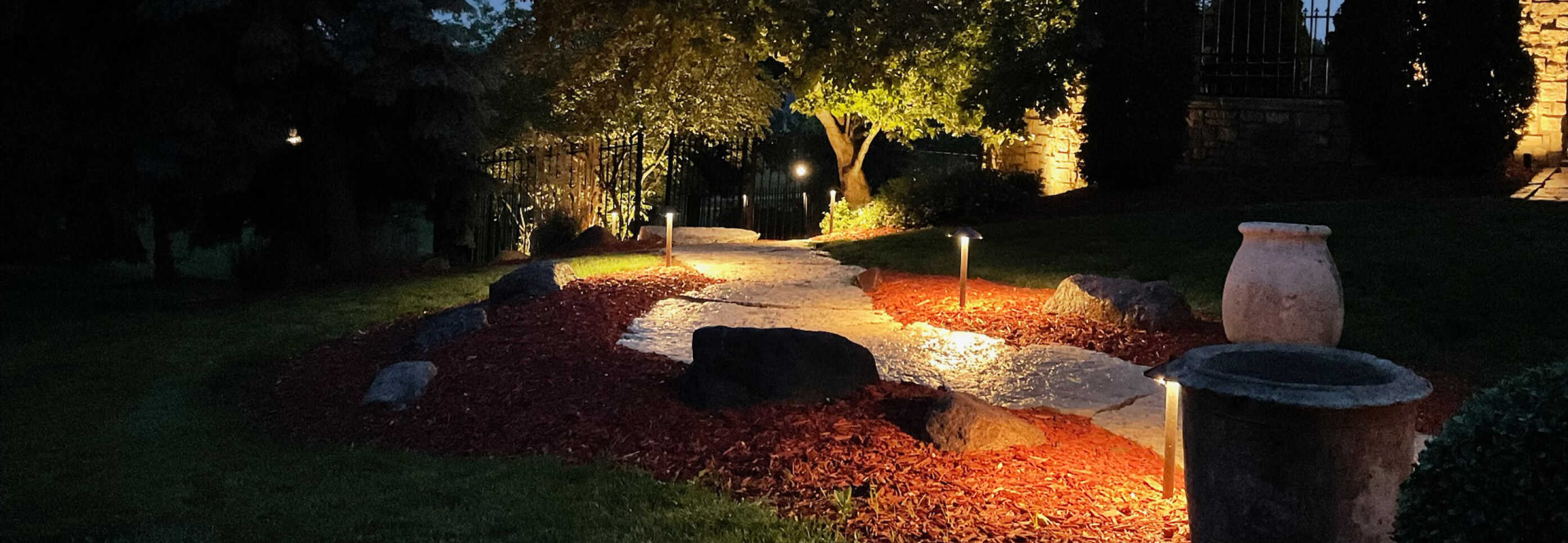 Landscape Lighting by Venado Landscaping