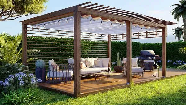 Pergola Installation by Venado Landscaping